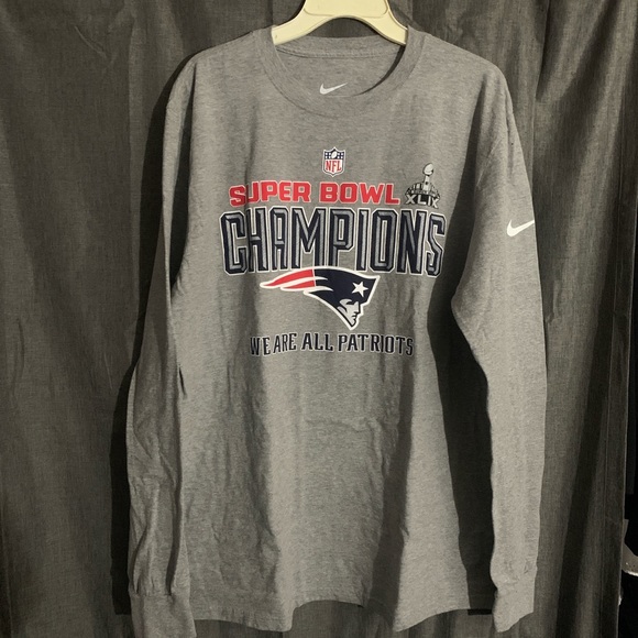 Nike Other - Vintage New England Patriots Long-sleeve Tee